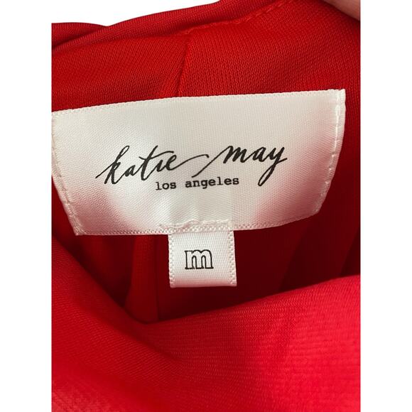 Katie May Lolita Gown Maxi Dress Cowl Crystal Embellished Strap Formal Party M - Picture 8 of 13